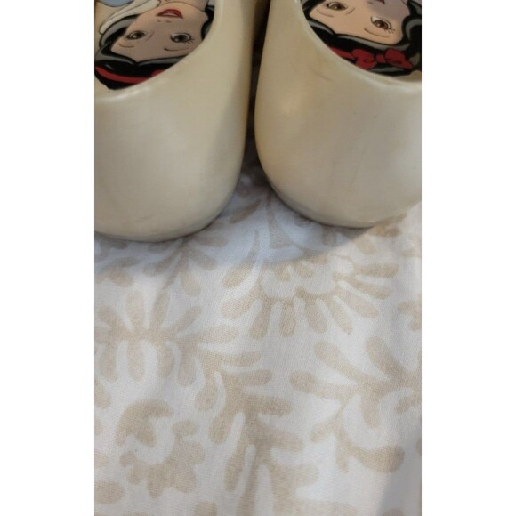 MINI MELISSA Princess Snow White Shoes size 7 - Picture 2 of 4